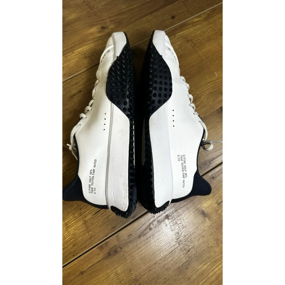 G/Fore G.112 Golf Shoes Mens 12 White Spikeless Sneaker Lace Up Low